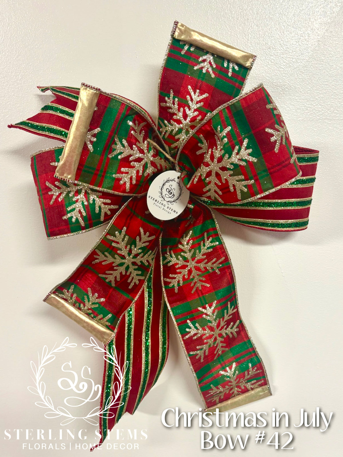 #42 Christmas Bow