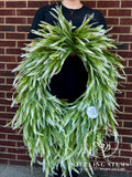 Medium Variegated Beadgrass Wreath
