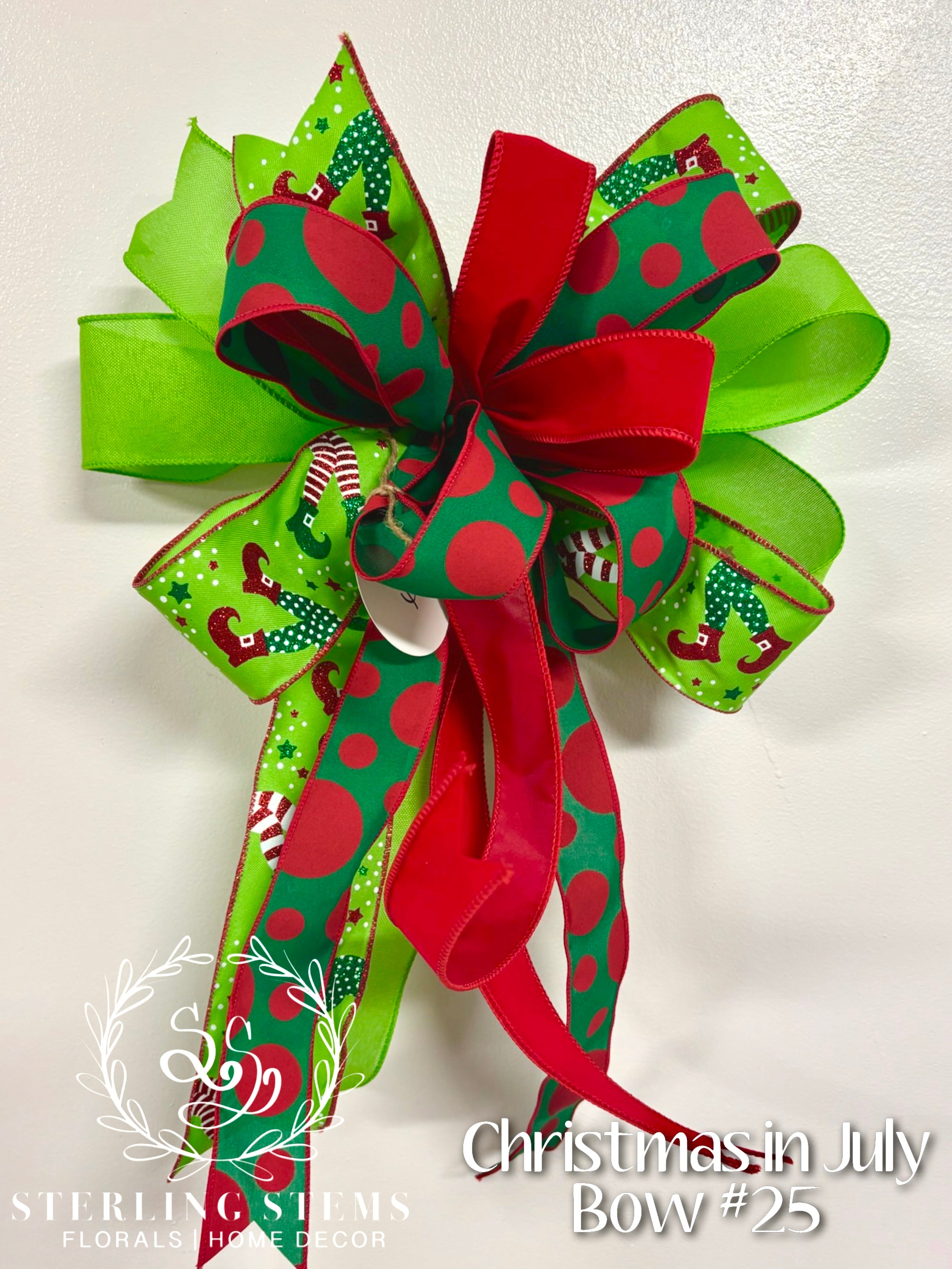#25 Christmas Bow