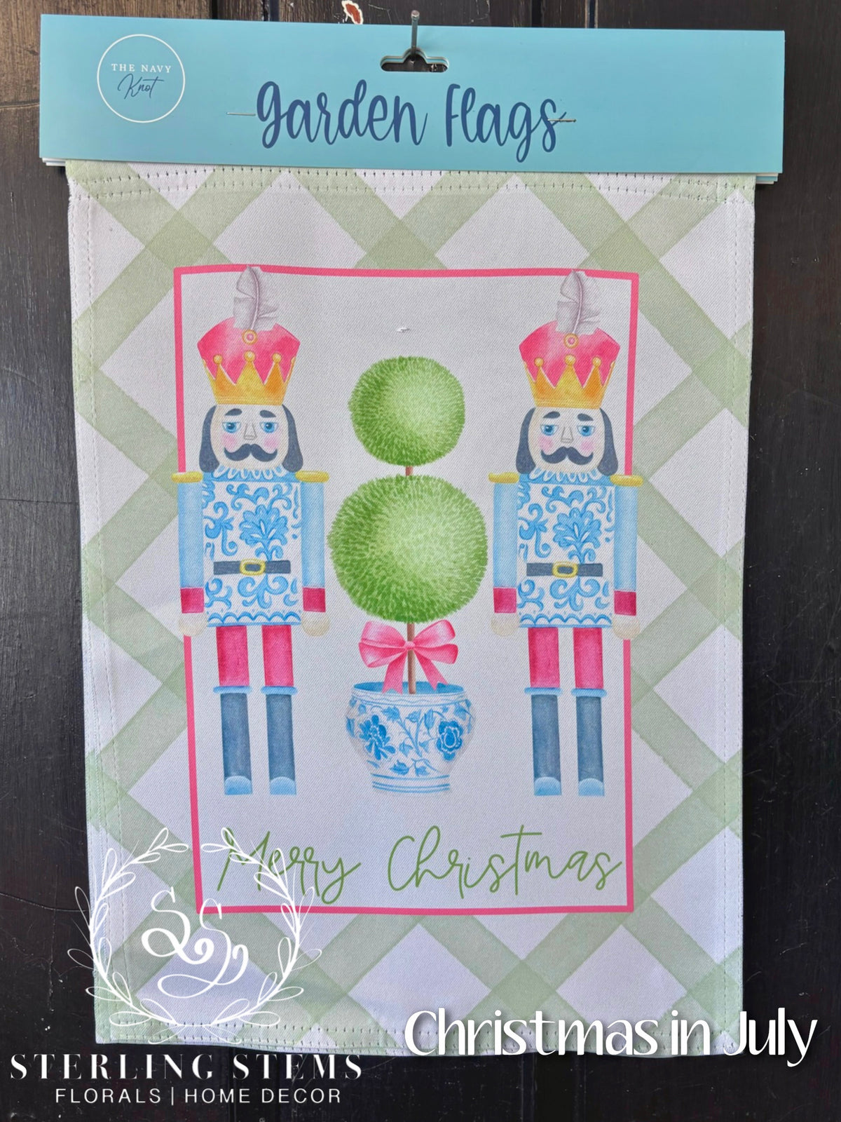 Pink Nutcracker Flag