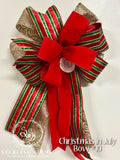 #10 Christmas Bow