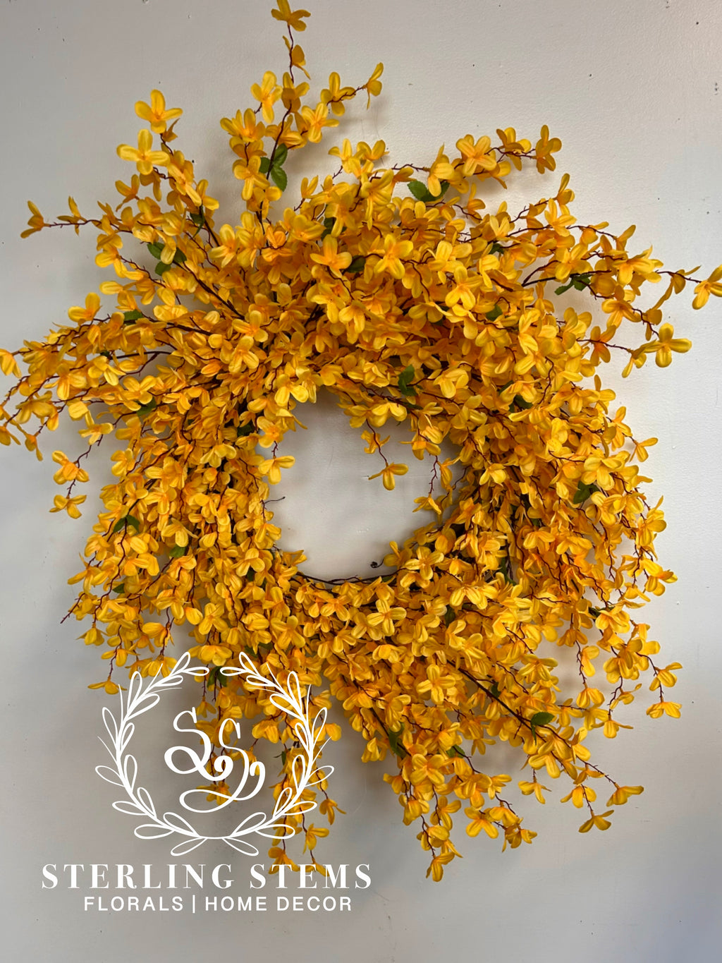 Forsythia Wreath