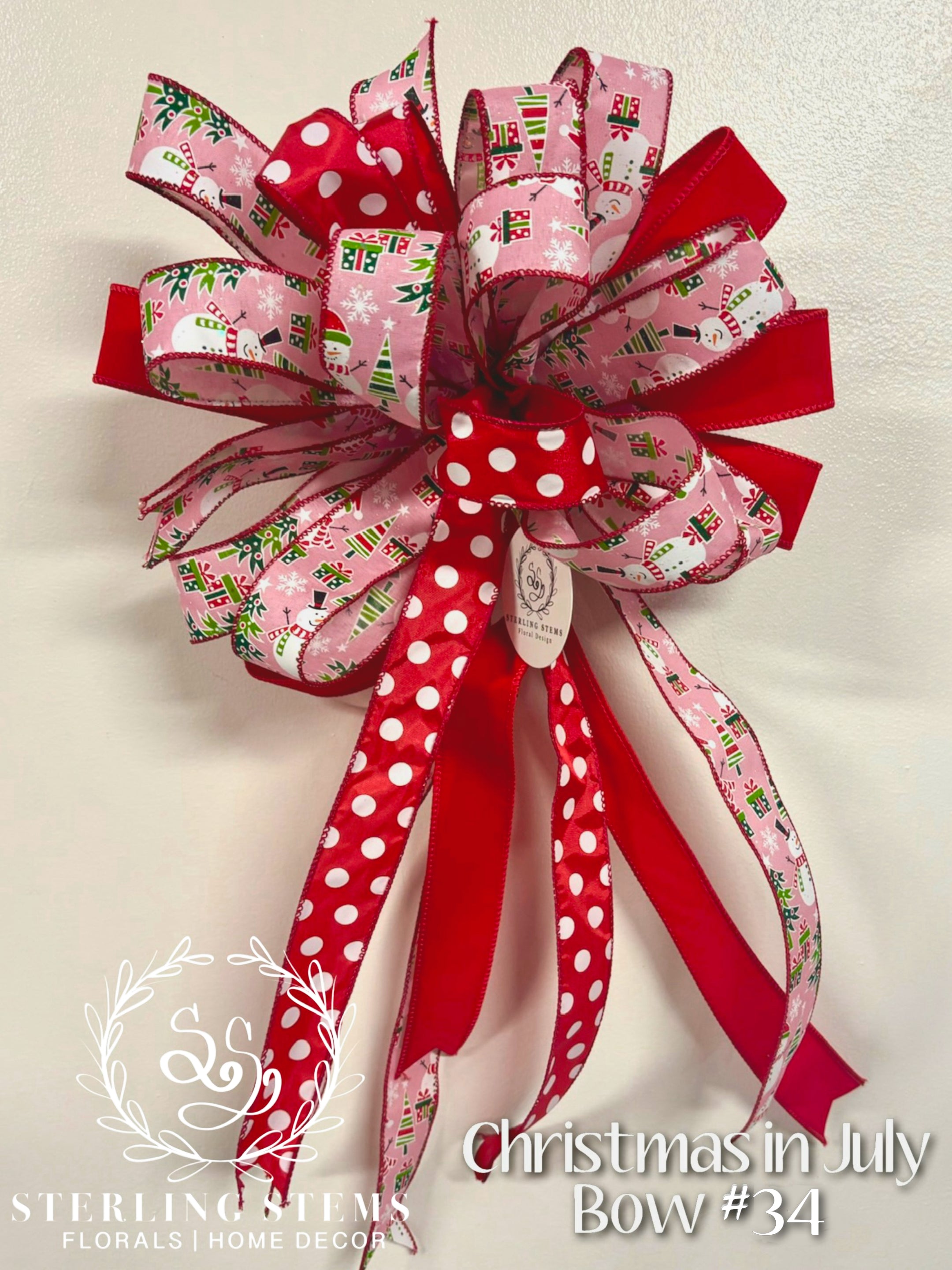 #34 Christmas Bow