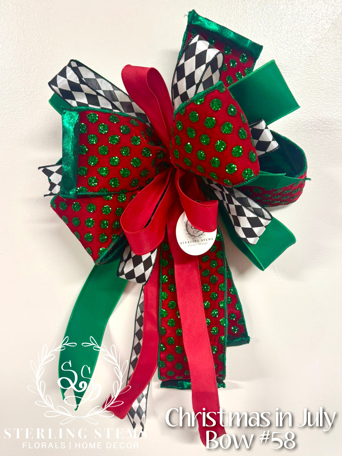 #58 Christmas Bow