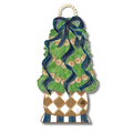Navy and Gold Christmas Tree hanger
