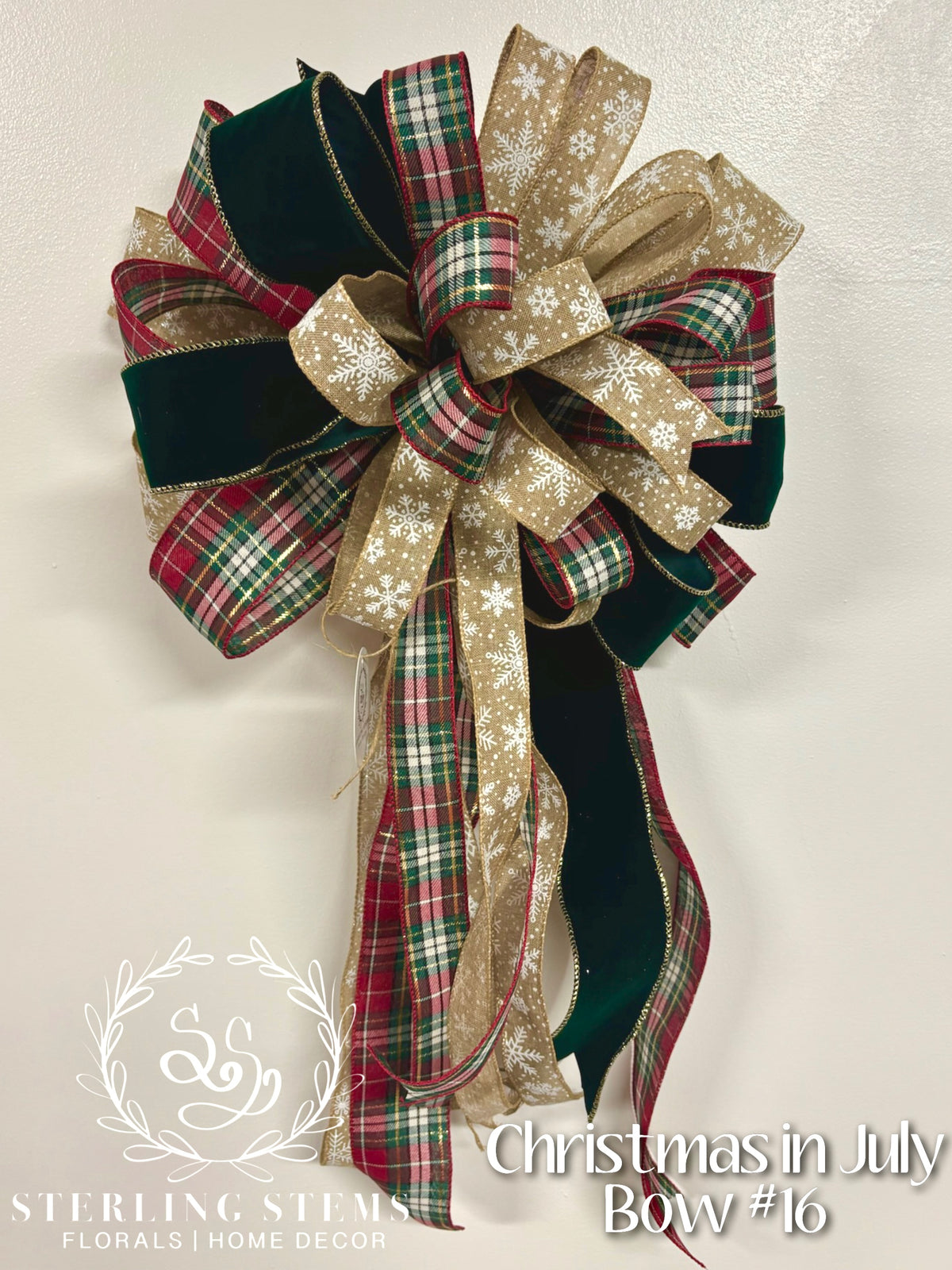 #16 Christmas Bow