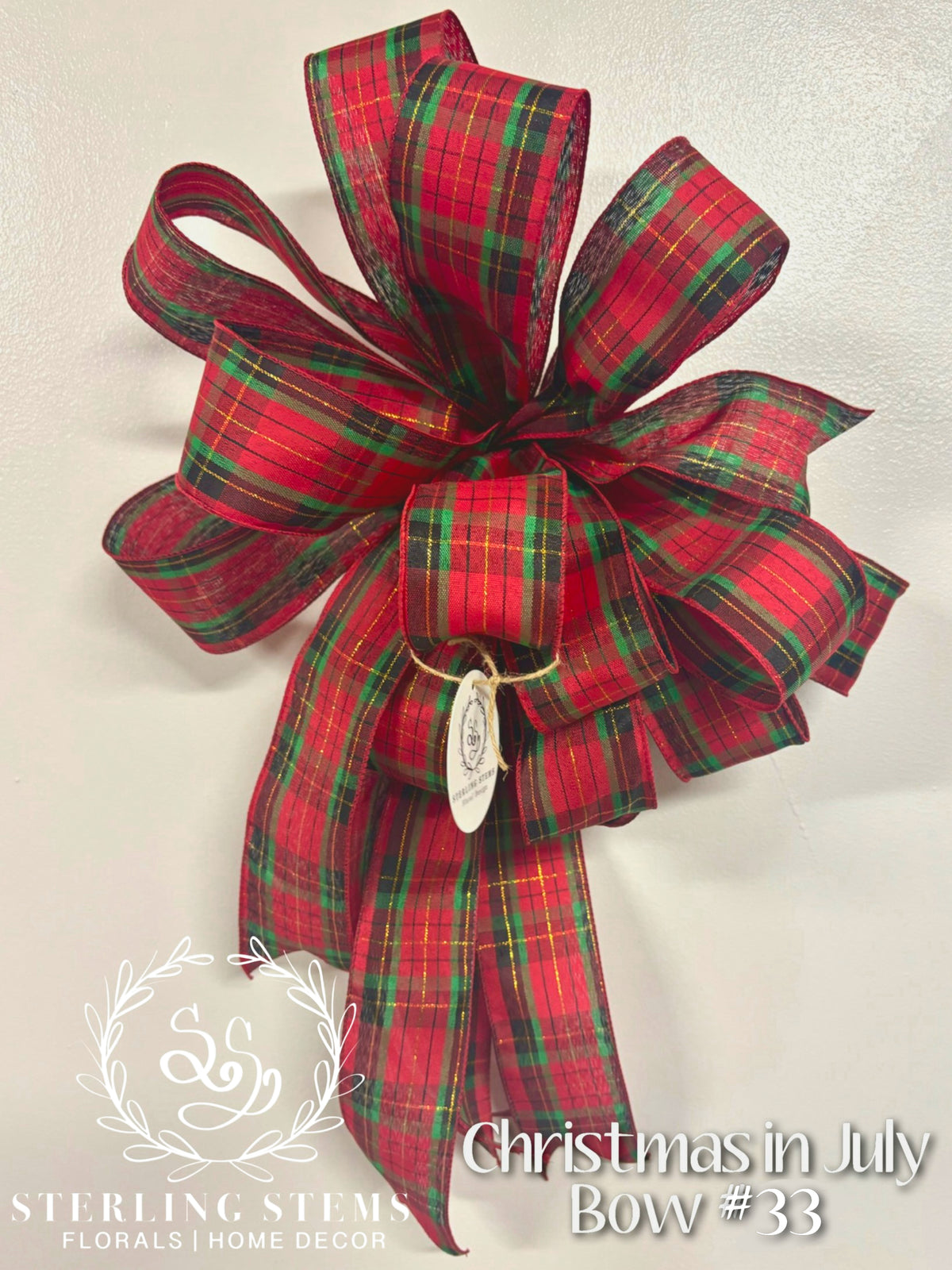 #33 Christmas Bow