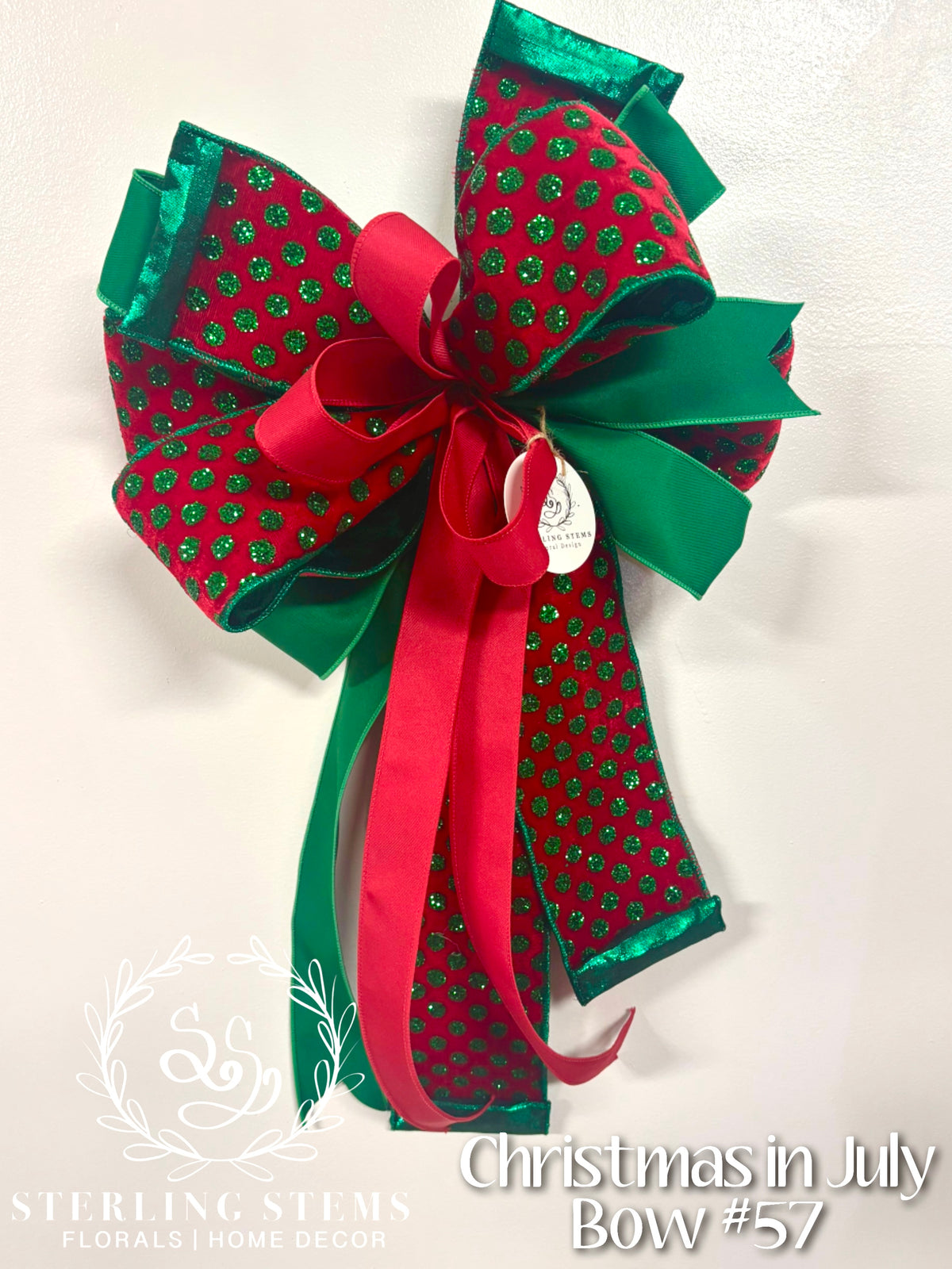#57 Christmas Bow
