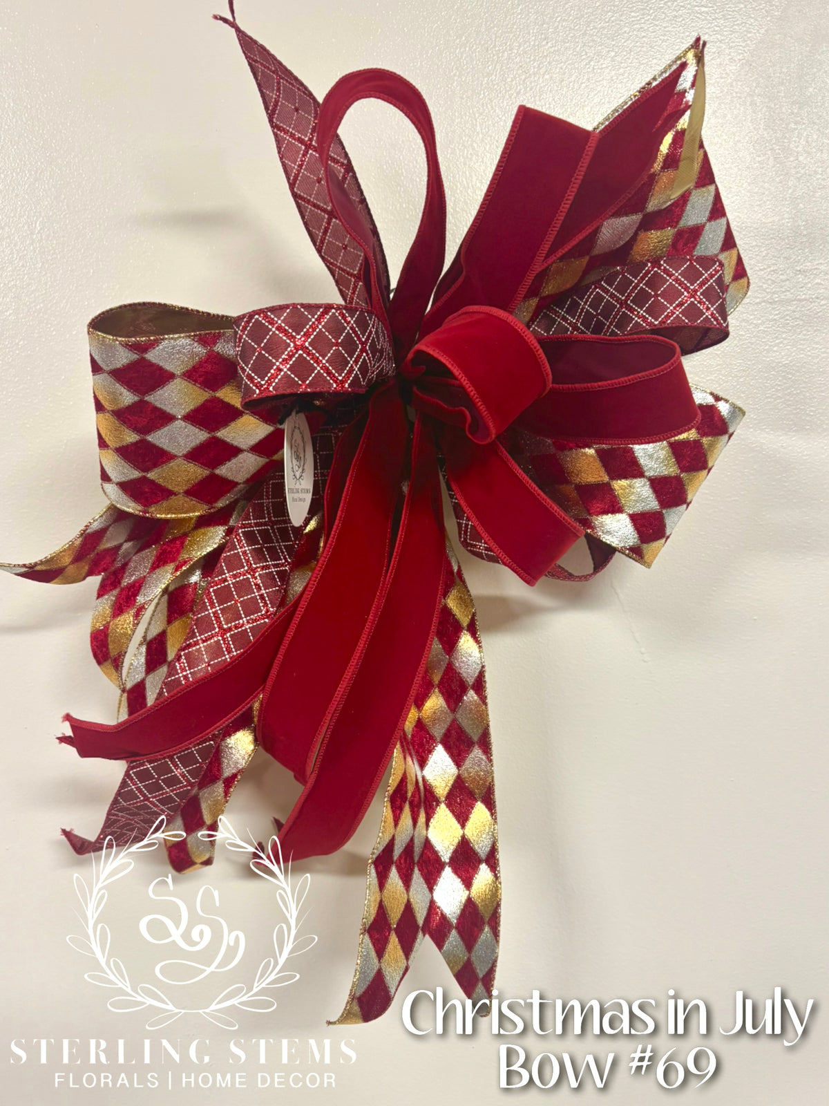 #69 Christmas Bow