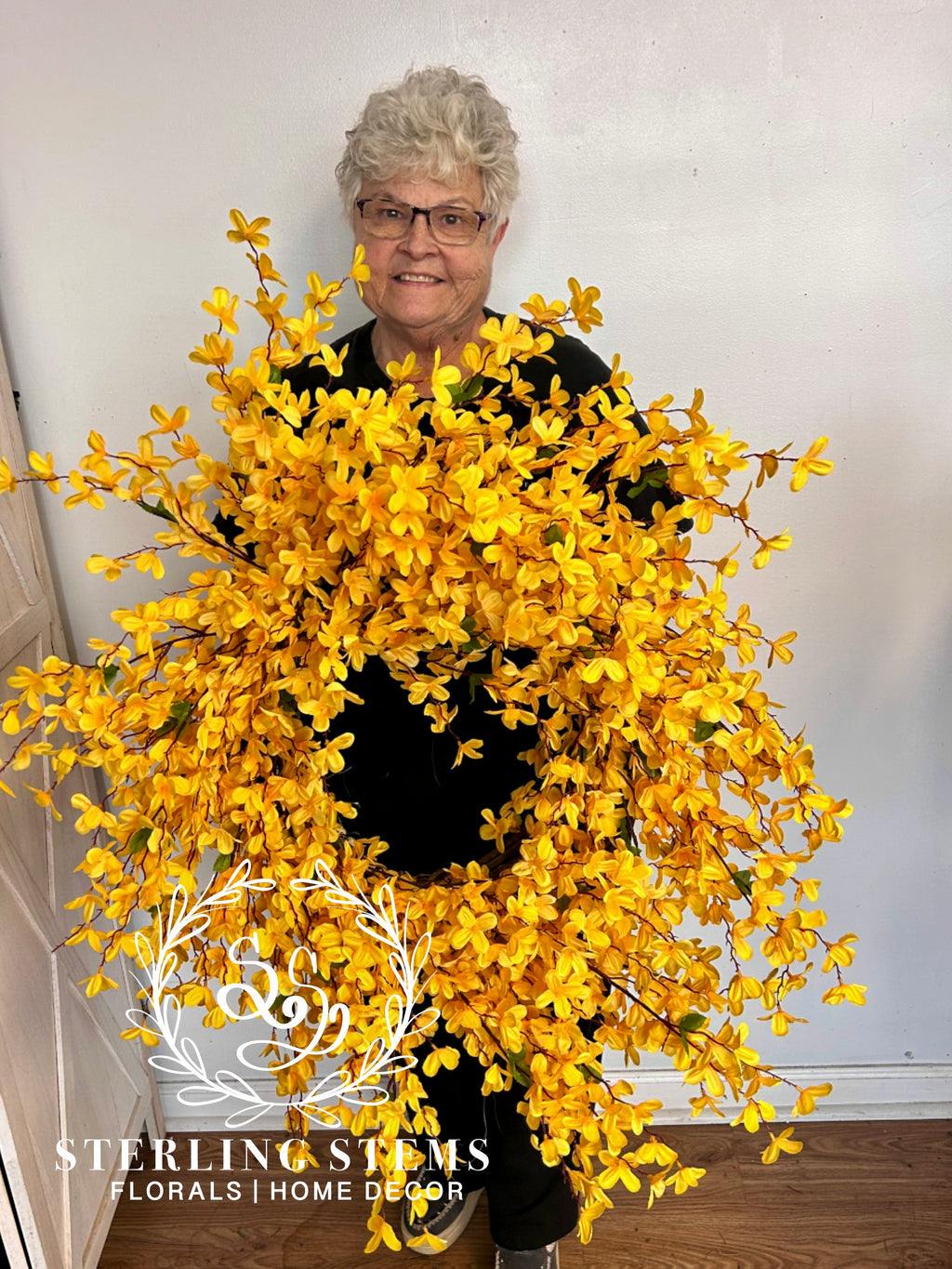 Forsythia Wreath