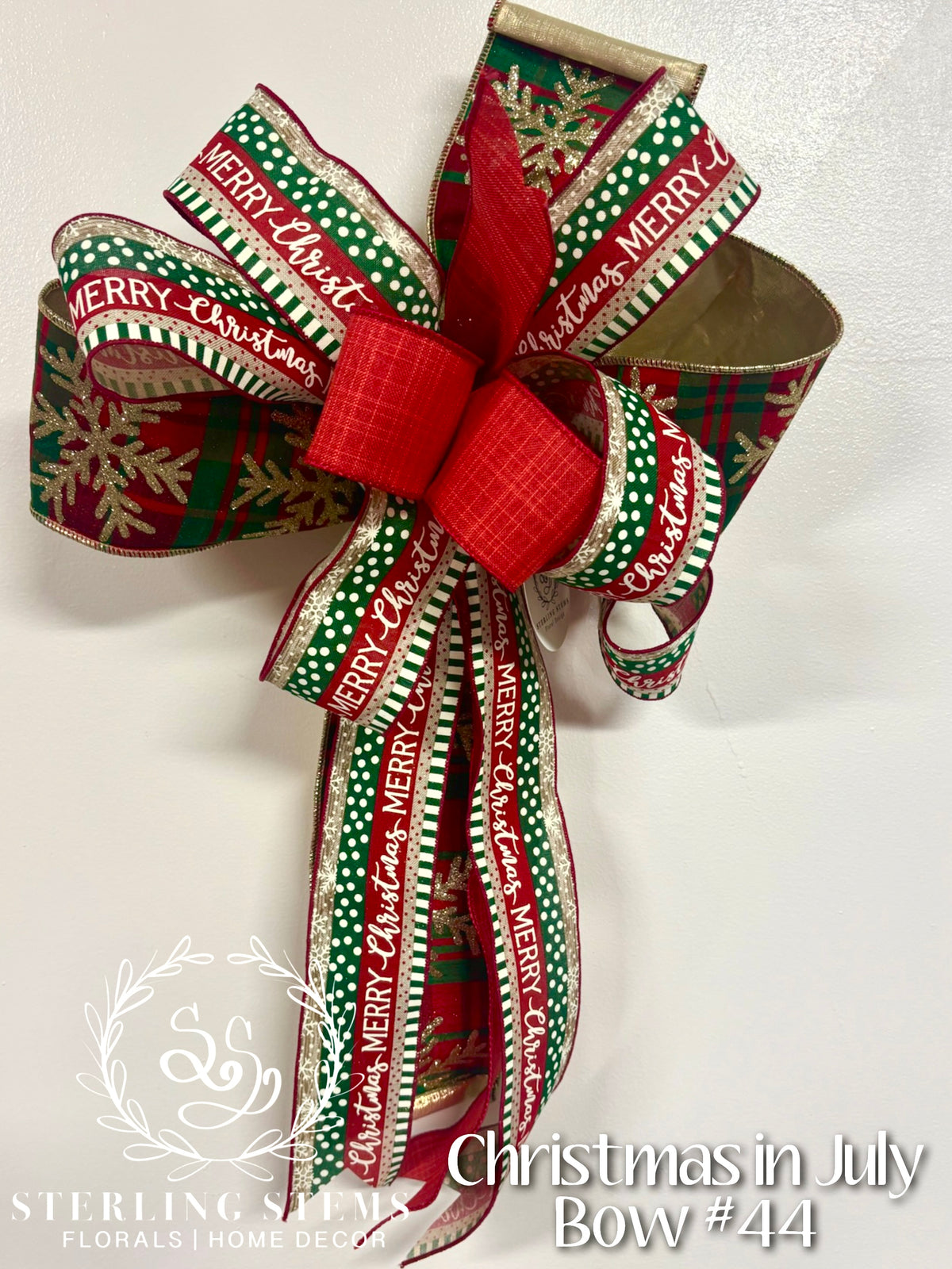 #44 Christmas Bow