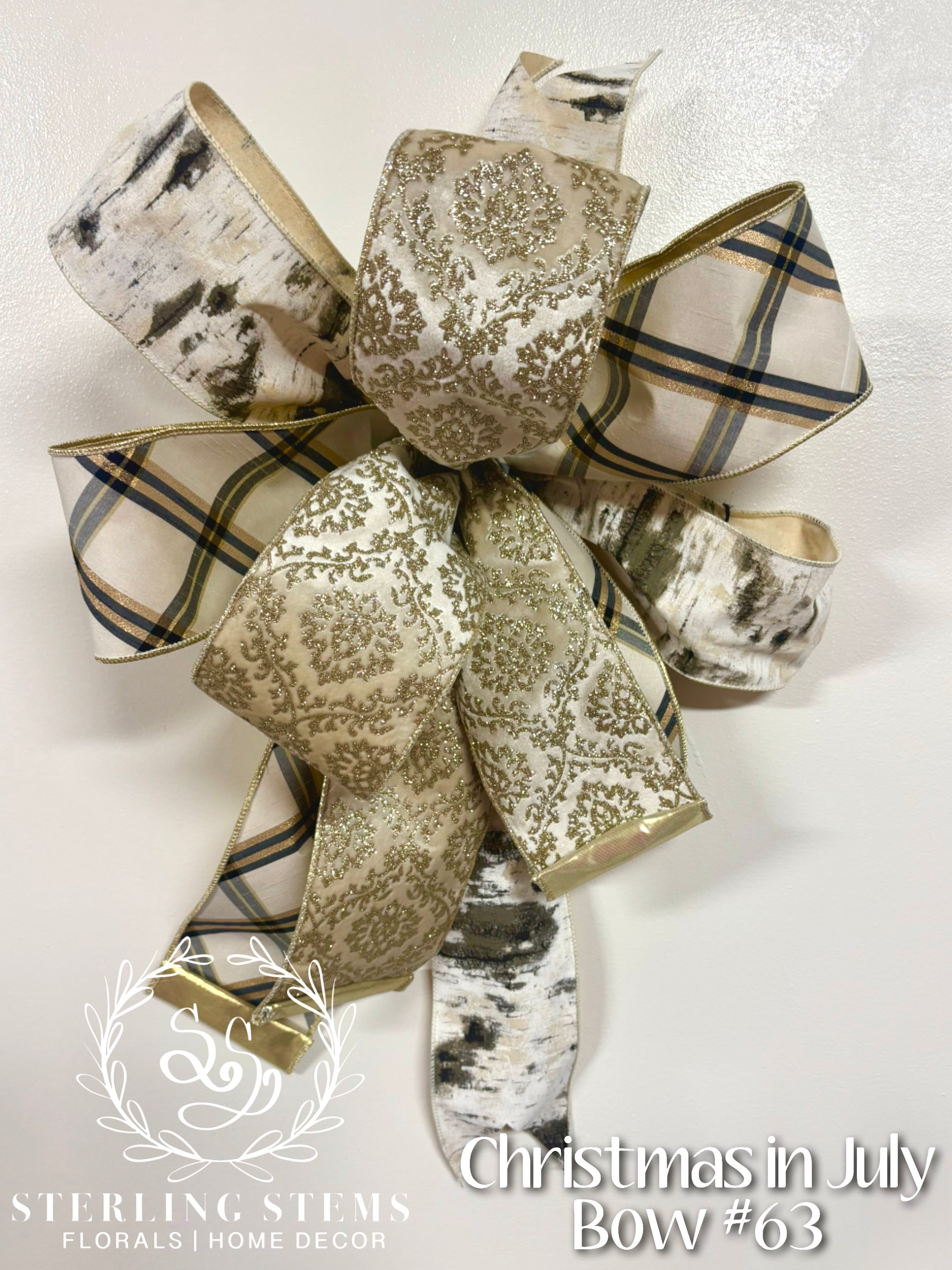 #63 Christmas Bow