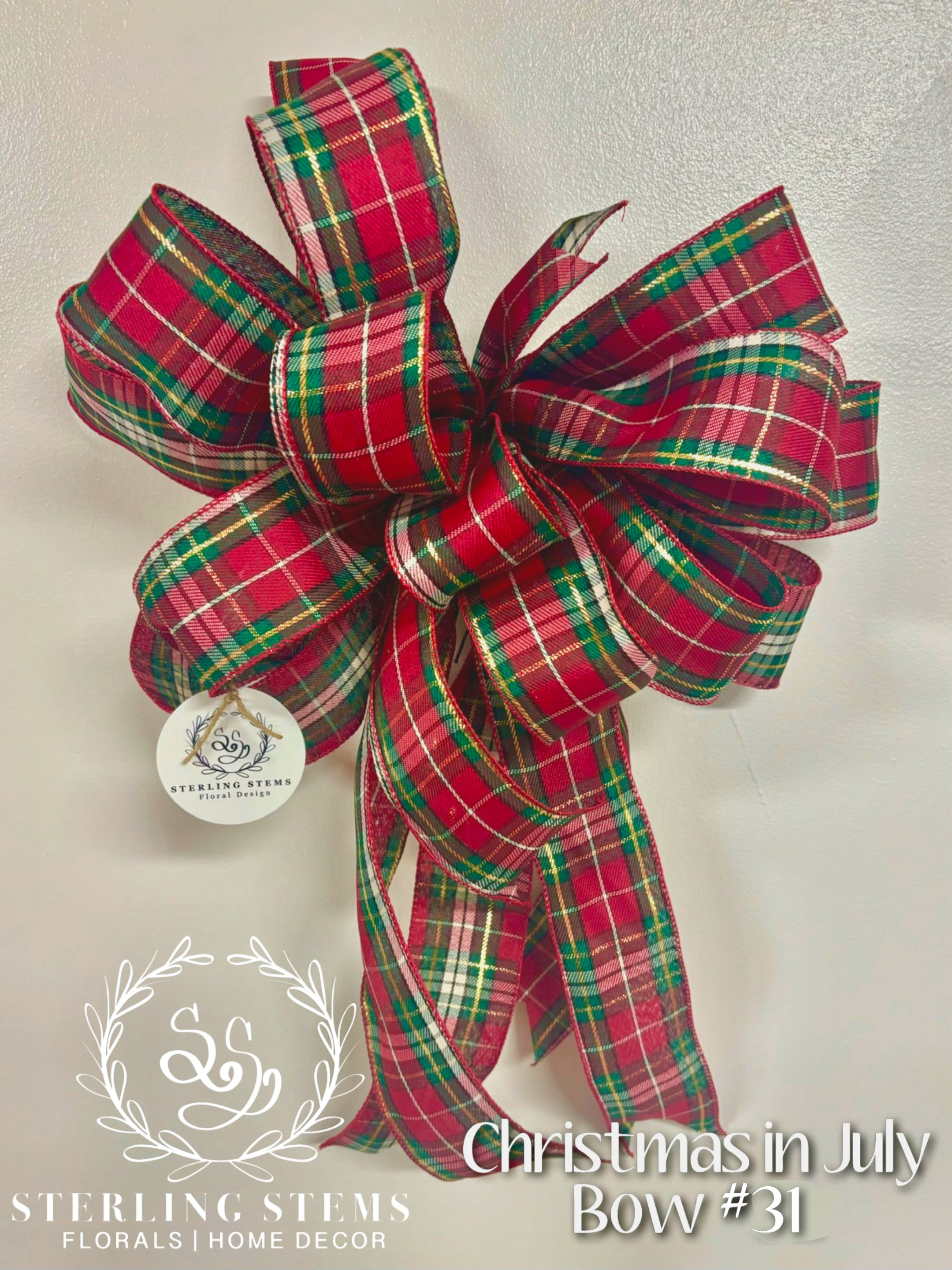 #31 Christmas Bow