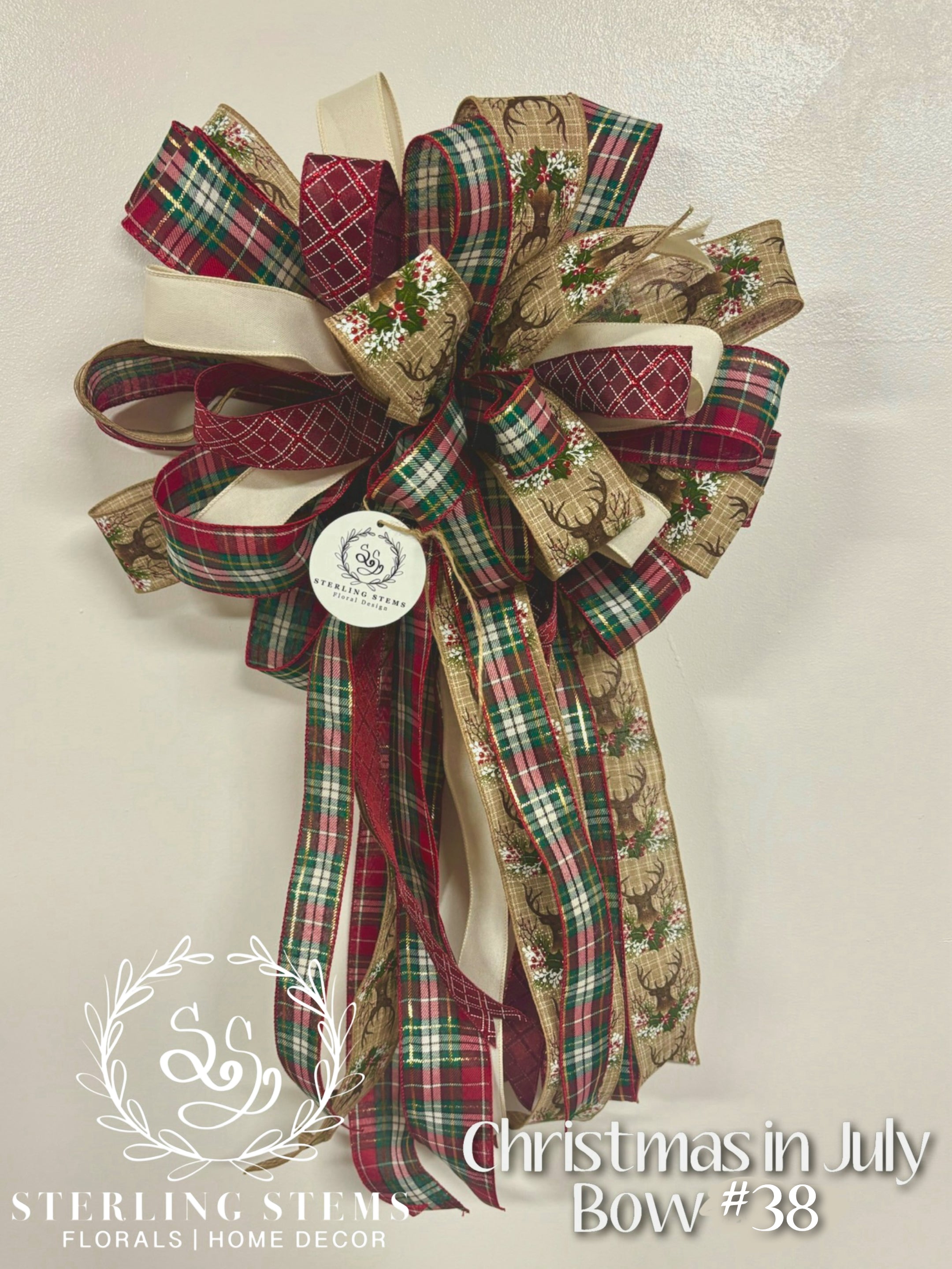 #38 Christmas Bow