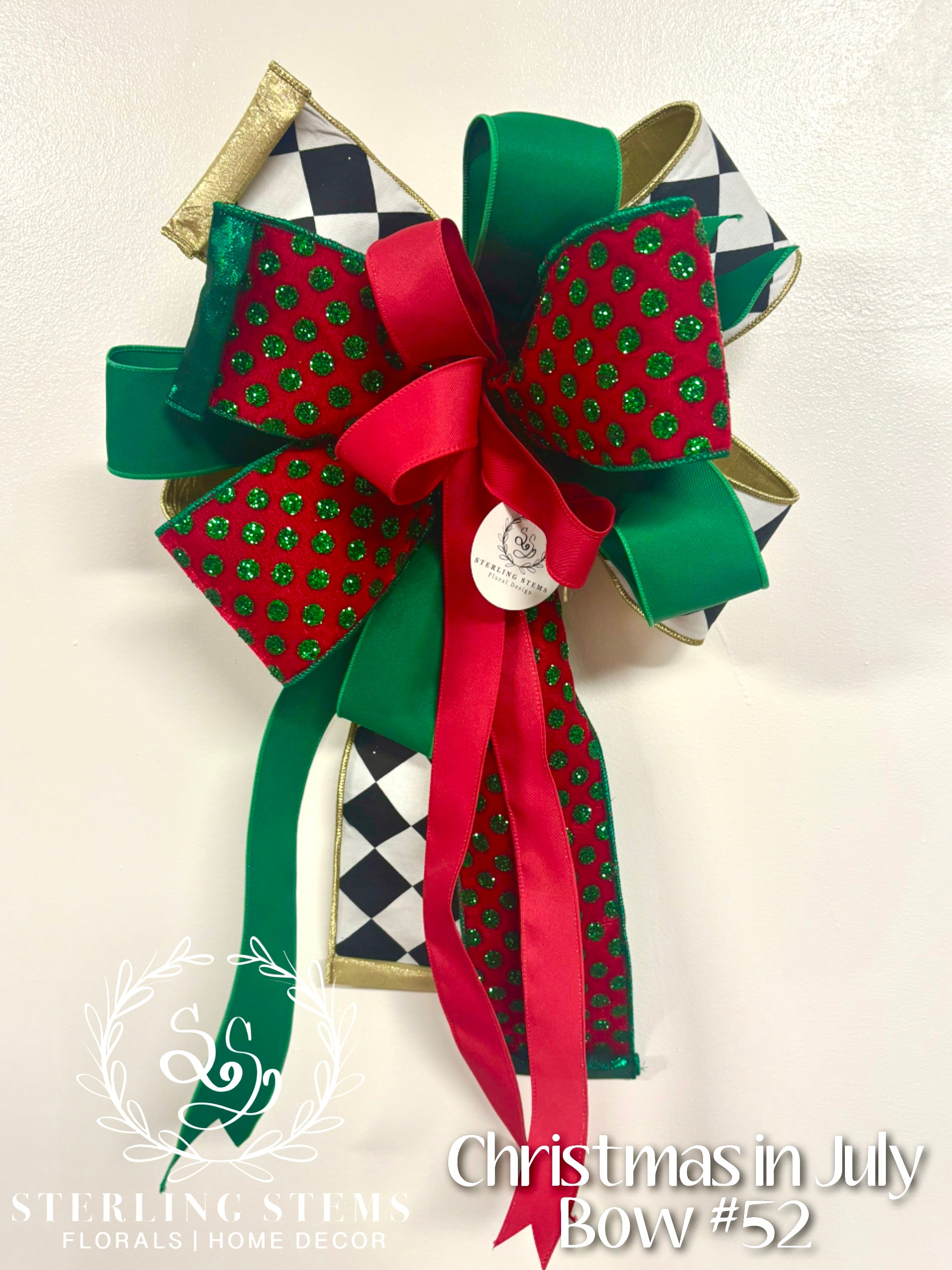 #52 Christmas Bow
