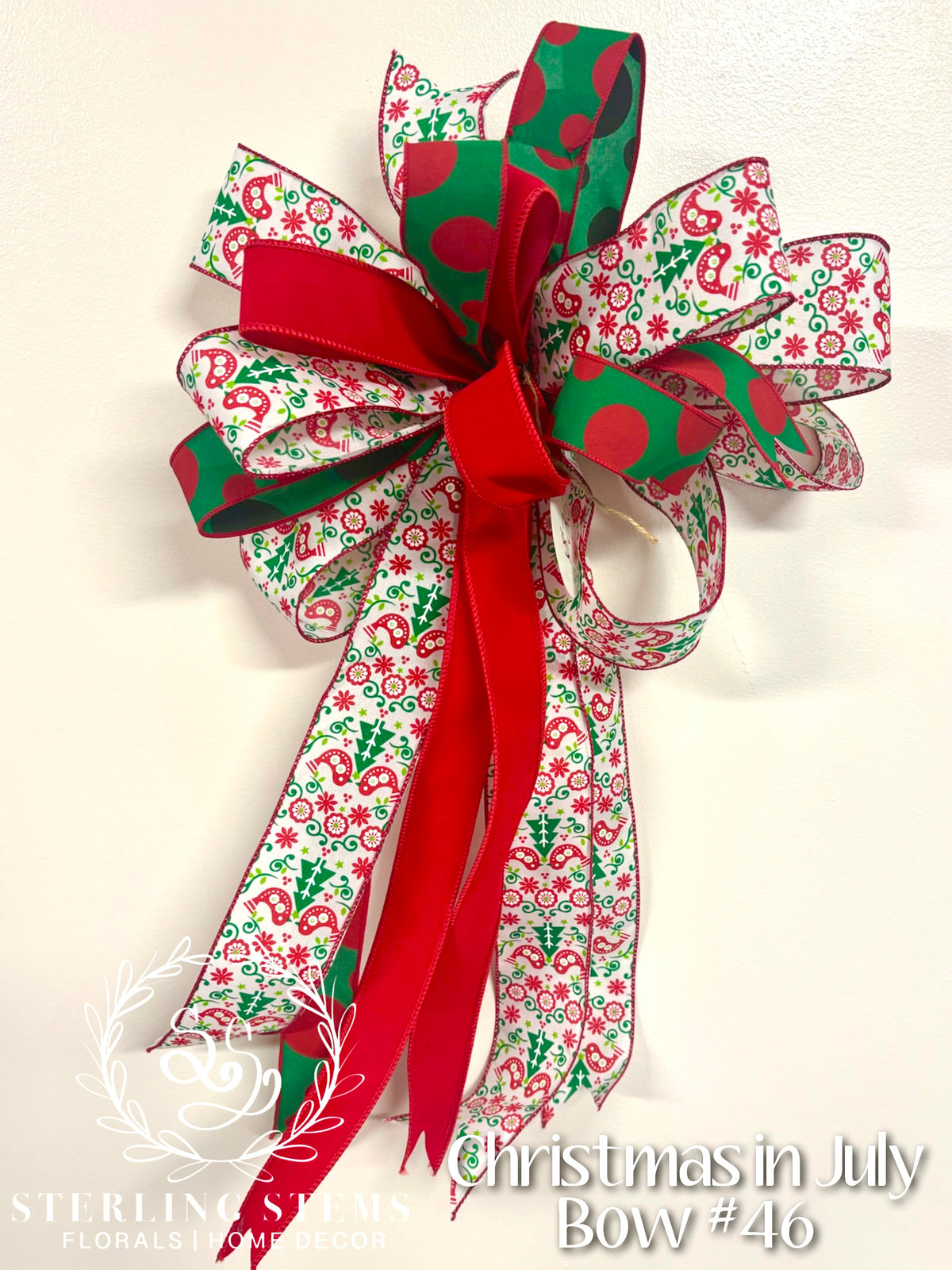 #46 Christmas Bow