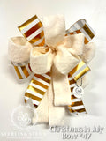 #47 Christmas Bow