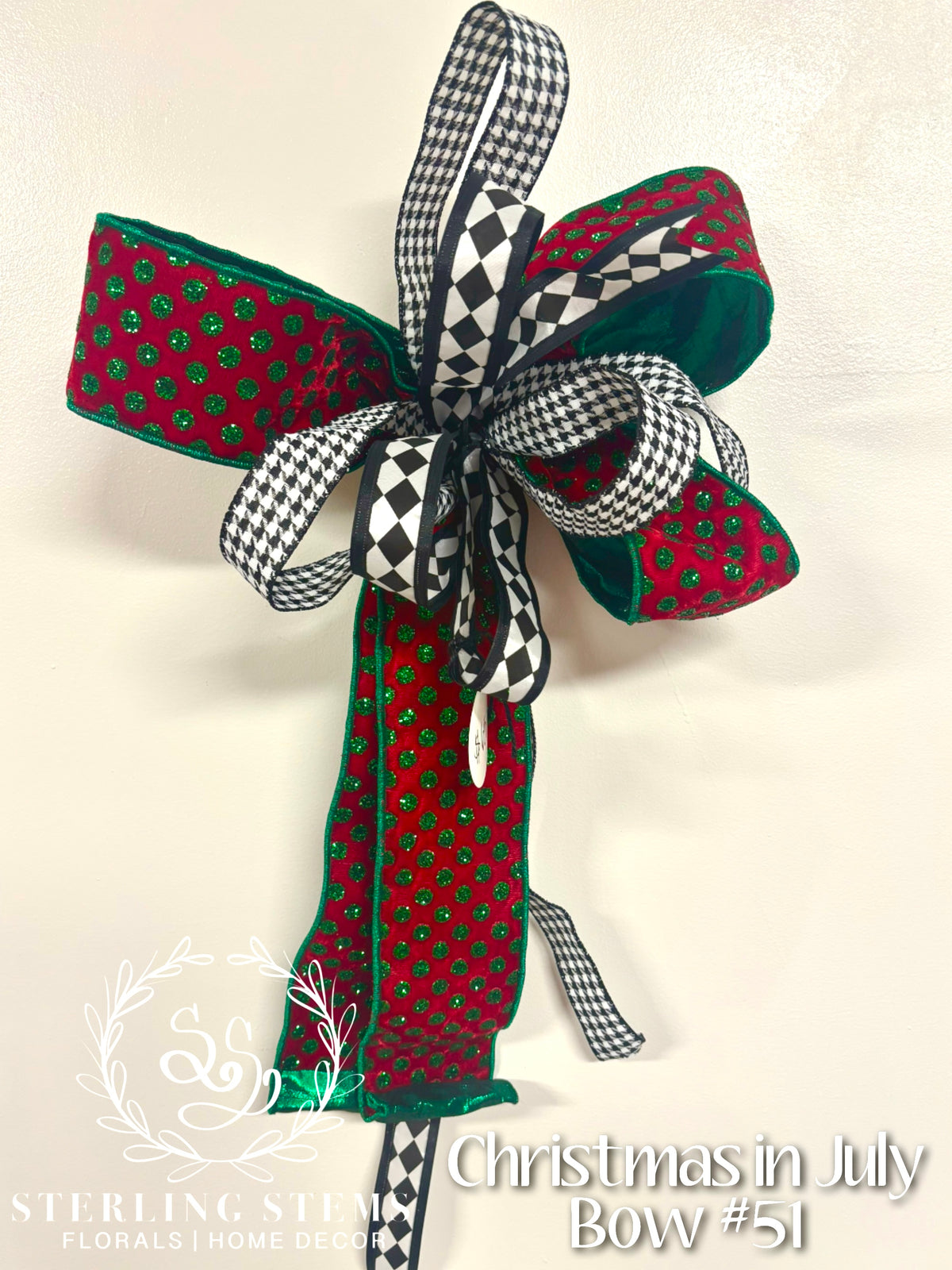 #51 Christmas Bow