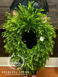 Large Italian Ruscus Wreath