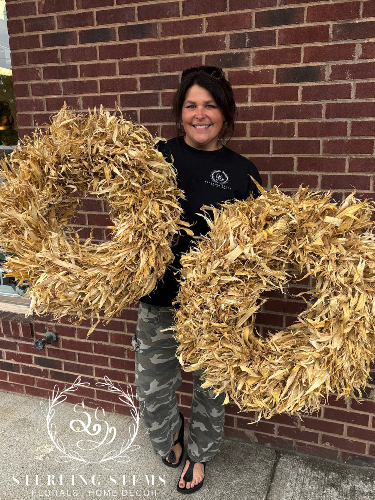 Corn Shuck Wreath