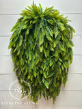 Large Hanging Fern Wreath