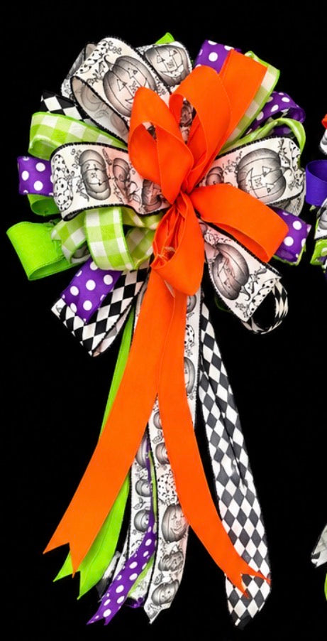 Halloween Mixed Bow #4