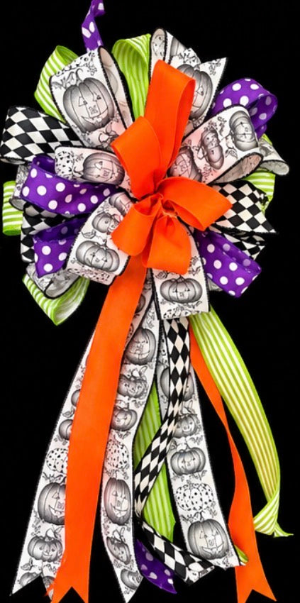 Halloween Mixed Bow #3