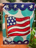 American Vinyl Garden Flag